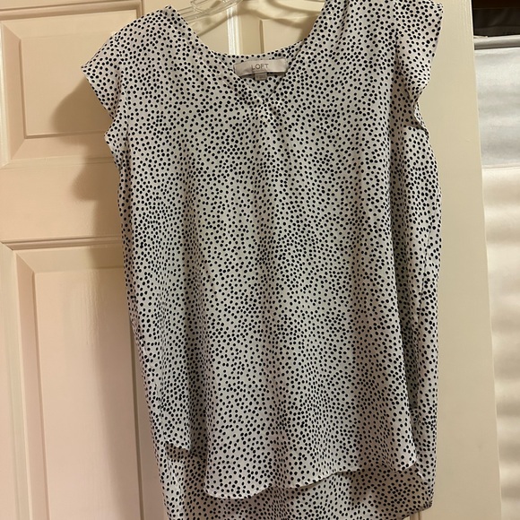 3 Loft and 1 Ann Taylor Factory tops size small - Picture 8 of 9